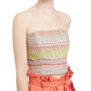 NWT ALICE + OLIVIA SARAPHINA TOP